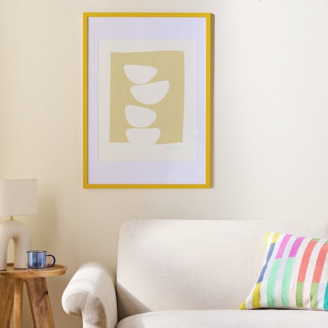Argos Home Coloured Yellow Picture Frame - 41x51cm - image 1