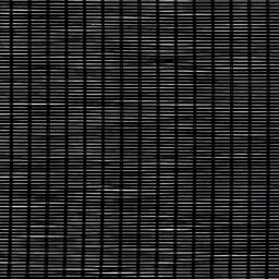 Little Black Book Bamboo Black Roller Blind - 90cm - thumbnail 2