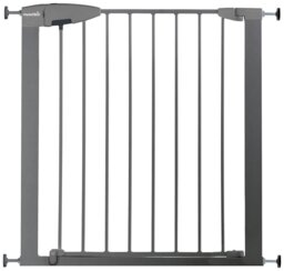 Munchkin Lindam Easy Lock Safety Gate Silver - thumbnail 1