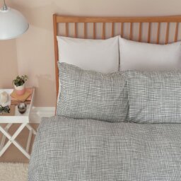 Habitat Cotton Willow Black & White Bedding Set - Double