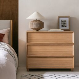 Habitat Weston 3 Drawer Chest - Oak - thumbnail 1