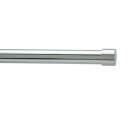 Argos Home Chrome Extendable Curtain Pole - 165cm - 300cm - thumbnail 1