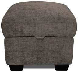 Argos Home Taylor Storage Footstool - Mink - thumbnail 1