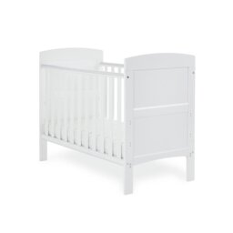 Obaby Grace Mini Cot Bed - White - thumbnail 2