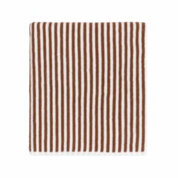 Yard Hebden Stripe Bath Sheet - Brown - thumbnail 2