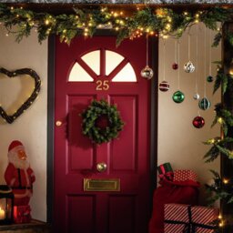 Argos Home Plain Foliage Christmas Wreath