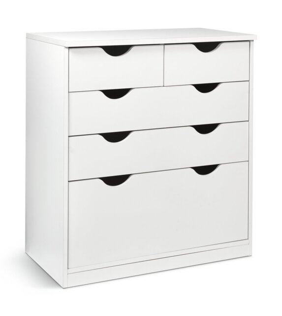 Habitat Kids Pagnell 5 Drawer Chest - White - image 1