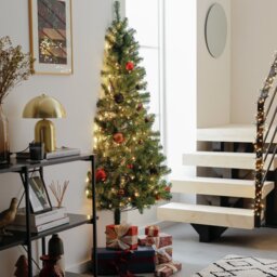 Habitat 6ft Half Christmas Tree - thumbnail 1