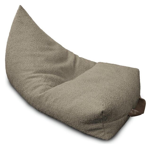 rucomfy Fabric Snug Humbug Beanbag - Light Brown - image 1