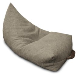 rucomfy Fabric Snug Humbug Beanbag - Light Brown - thumbnail 1