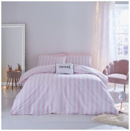 Sassy B Stripe Tease Pink Bedding Set - Single - thumbnail 1