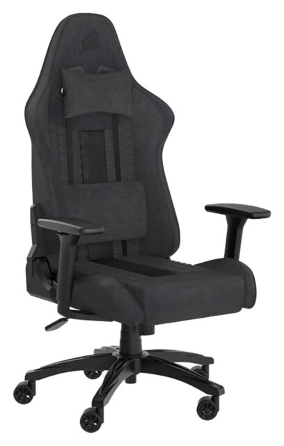 CORSAIR TC100 RELAXED Gaming Chair - Black & Grey - image 1