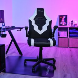 GXTrust GXT703 Riye Gaming Chair - White - thumbnail 1