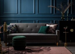 Habitat Brooks Fabric 3 Seater Clic Clac Sofa Bed - Grey - thumbnail 2