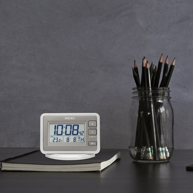 Seiko Clocks LCD Alarm Clock - image 1