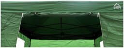 All Seasons 3m x 3m Pop Up Garden Gazebo & Side Panels-Green - thumbnail 2