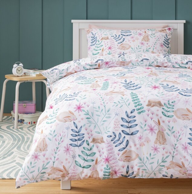 Argos Home Woodland White Kids Bedding Set - Toddler - image 1