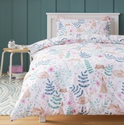 Argos Home Woodland White Kids Bedding Set - Toddler