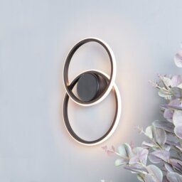 BHS Eye Metal LED Wall Light - Black - thumbnail 2