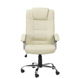 Dorel Houston Office Chair - Cream - thumbnail 2