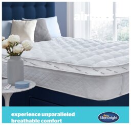 Silentnight Airmax 8cm Mattress Topper - Single - thumbnail 2