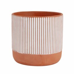 Habitat Terracotta Medium Planter - Orange - thumbnail 2