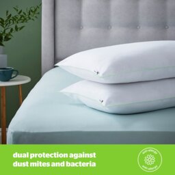 Silentnight Anti Allergy Front Soft Pillows - 2 Pack - thumbnail 2