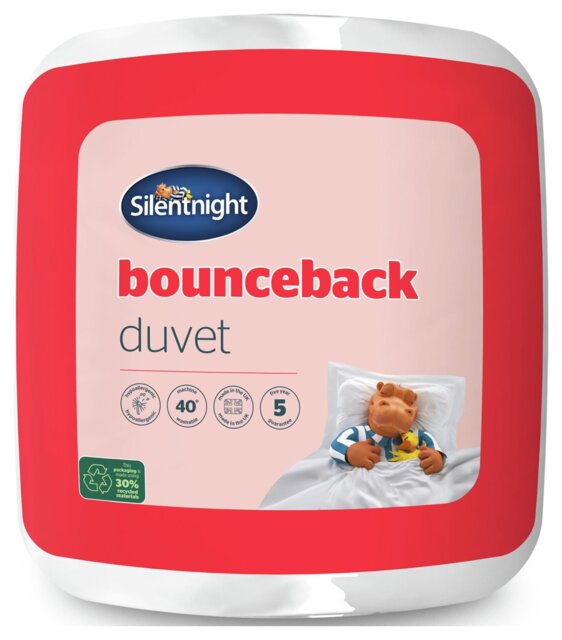 Silentnight Bounceback 10.5 Tog Duvet - Superking - image 1