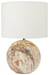 Pacific Viejo Ceramic Stone Effect Table Lamp - Natural - thumbnail 2