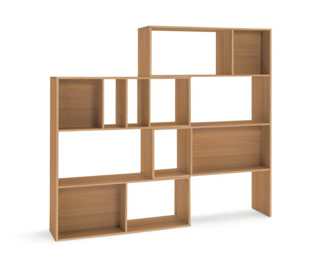 Habitat Extendable Wide Shelving Unit - Oak - image 1