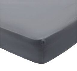 Habitat Egyptian Cotton 400TC Slate Fitted Sheet - King