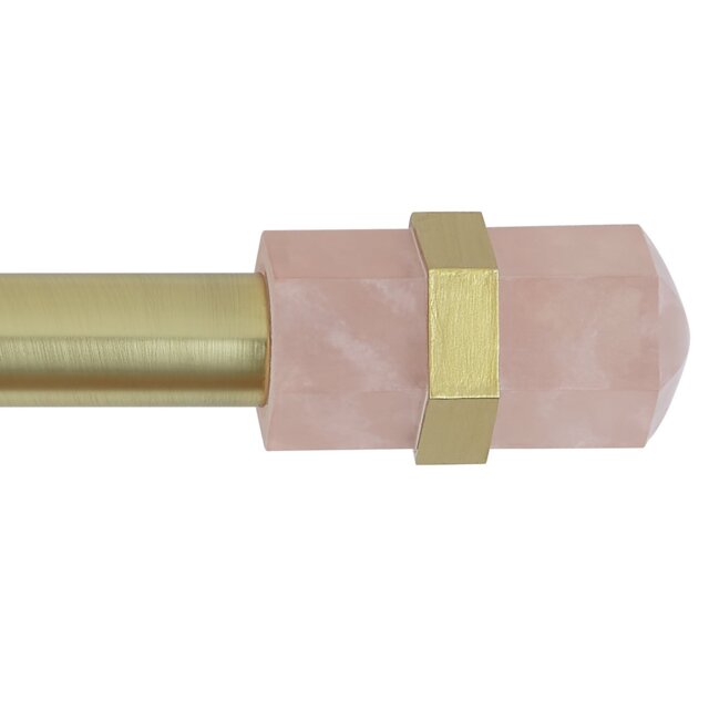Argos Home Rose Extendable Curtain Pole - 110cm - 300cm - image 1