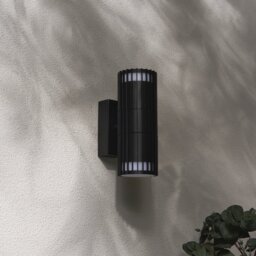 Zink IVY IP65 Black Outdoor Wall Up and Down Light - thumbnail 2