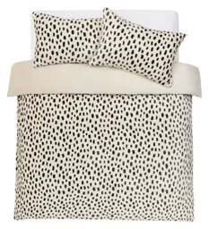 Argos Home Mono Fleece Printed Bedding Set - Single - thumbnail 2