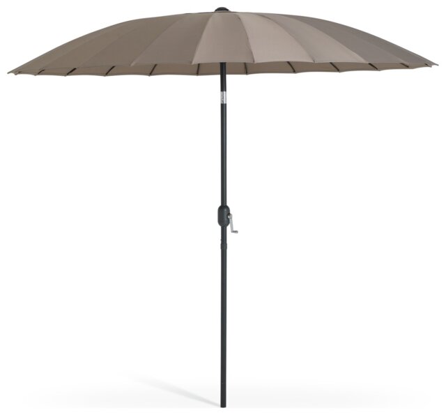 Habitat Shanghai 2.7m Garden Parasol - Taupe - image 1