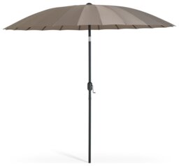 Habitat Shanghai 2.7m Garden Parasol - Taupe - thumbnail 1