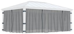 Palram Canopia Dallas 4 Piece Gazebo Netting Set 14 x 20ft
