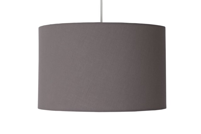 Argos Home Grey Easy Fit Lampshade - 40cm