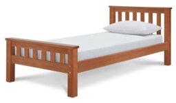 Habitat Heavy Duty Bed Frame and Kids Mattress - Pine - thumbnail 1