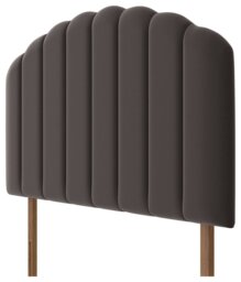 Silentnight Merlin Fabric Double Headboard - Charcoal - thumbnail 2