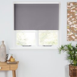 Argos Home Blackout Slate Grey Roller Blind - 150cm - thumbnail 1