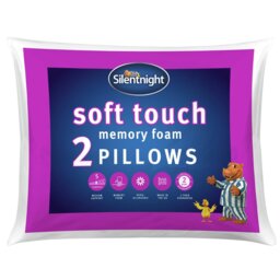 Silentnight Sink-In Memory Foam Medium Pillow 2-Pack