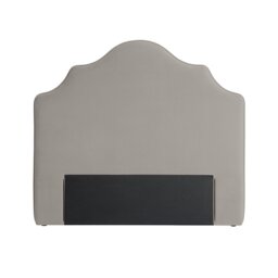 Habitat Daphne Fabric Kingsize Headboard - Grey - thumbnail 2