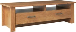 Argos Home Ohio 2 Drawer Coffee Table - Natural - thumbnail 2