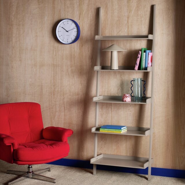 Habitat Jessi 5 Shelves Wide Bookcase - Grey - image 1