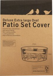 Argos Home Deluxe Extra Large Oval Patio Cover - thumbnail 2