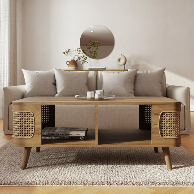 GFW Sorrel Rectangular Coffee Table - Natural - image 1