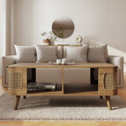 GFW Sorrel Rectangular Coffee Table - Natural