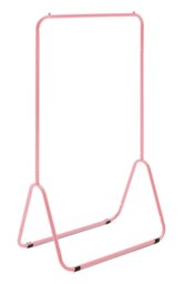 Habitat Arnie Single Clothes Rail- Pink - thumbnail 2