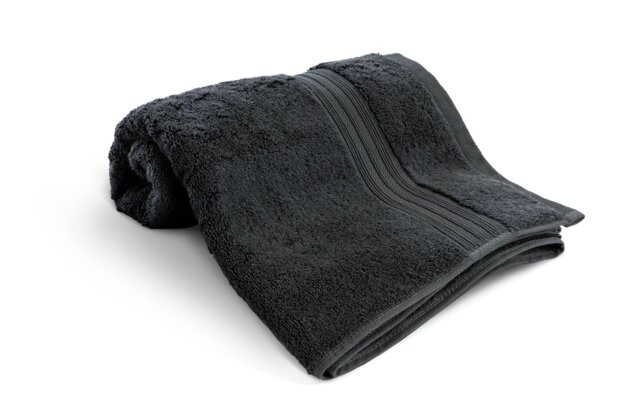 Habitat Egyptian Cotton Hand Towel - Slate - image 1